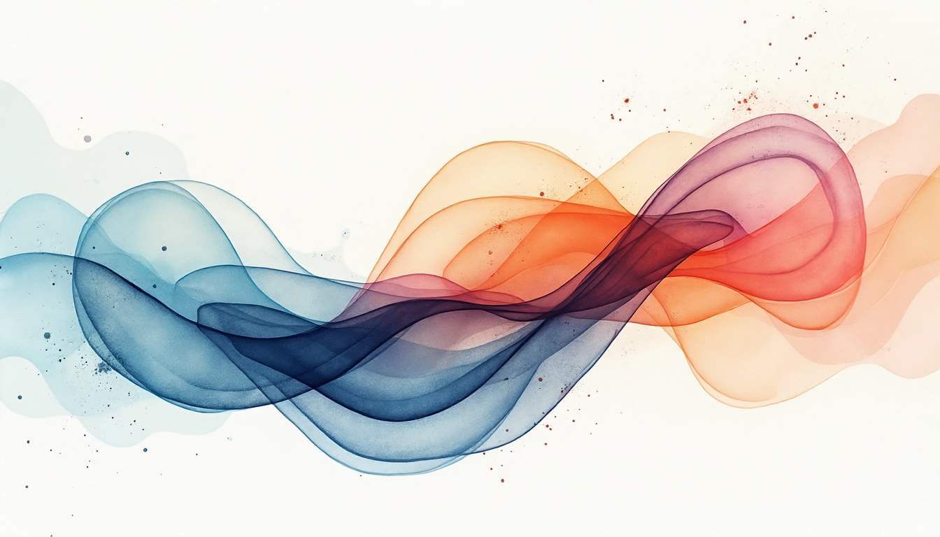 dibujo de ondas